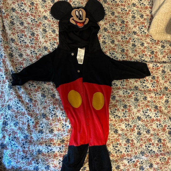 Mickey Mouse Hooded Onesie - Picture 2 of 2